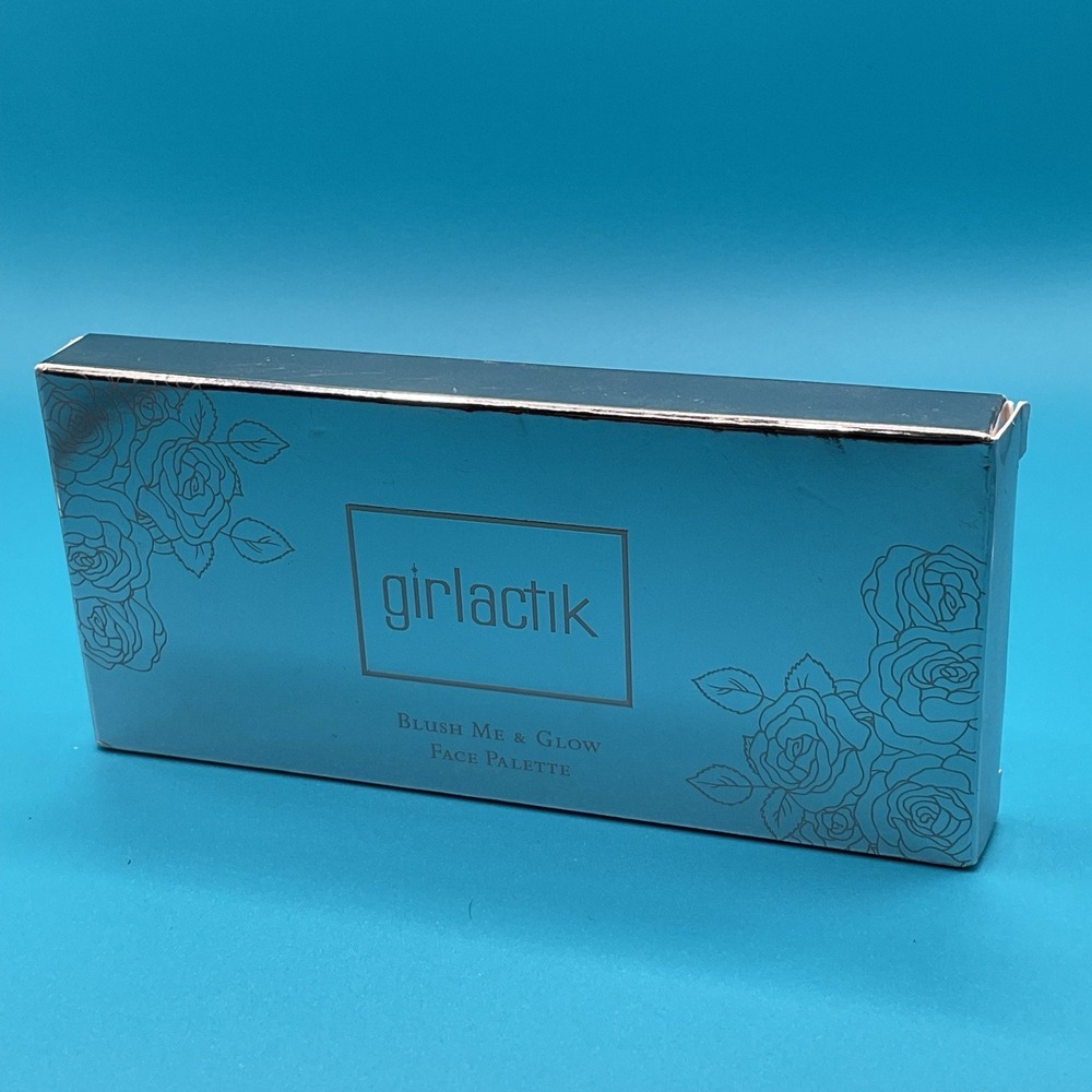 Girlactik Blush Me & Glow Face Palette Medium Blush Bronzer Highlighter New Box